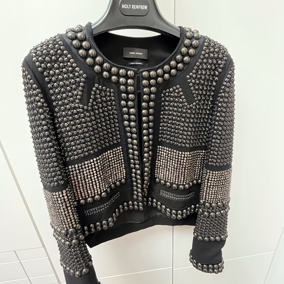 Isabel Marant Jayna Grommet jacket - Picture 1 of 7